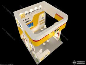 贡和展览模型