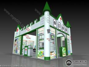 特福芬展览模型