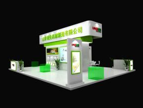 山东领先机械展位模型