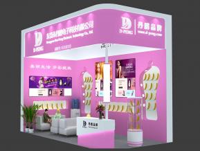 丹鹏电子成人展台模型