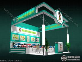 小不点展览模型
