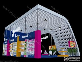 vitakraft宠物展展览模型图片