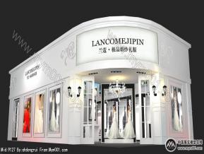 兰蔻展览模型