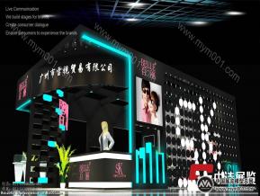 雷视展览模型