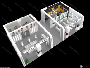 万新光学展览模型