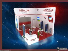GESOLLAR展台模型