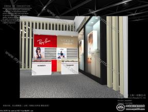 上海眼镜展台模型图片