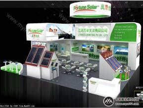 万丰光伏展览模型