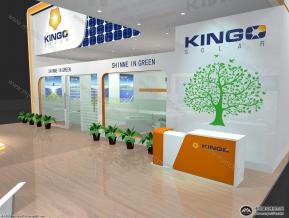 KINGO正国展台模型