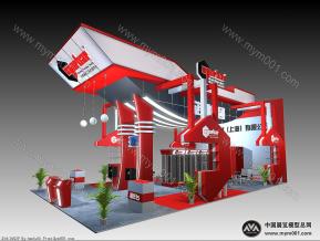 诺霸工具展台模型