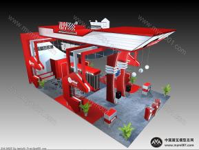 诺霸工具展台模型