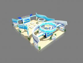 盘锦展团展览模型