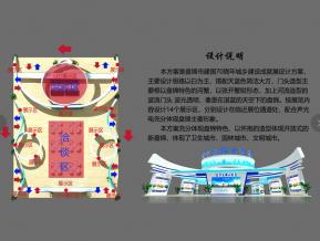 盘锦展团展览模型