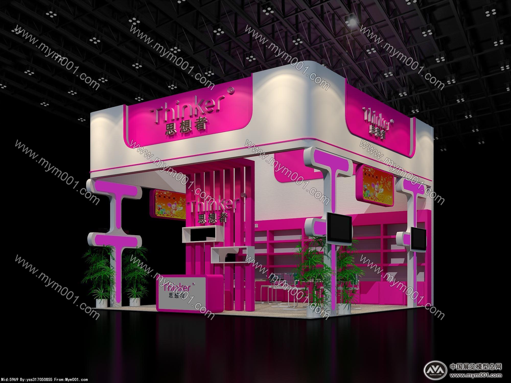 思想者展览模型