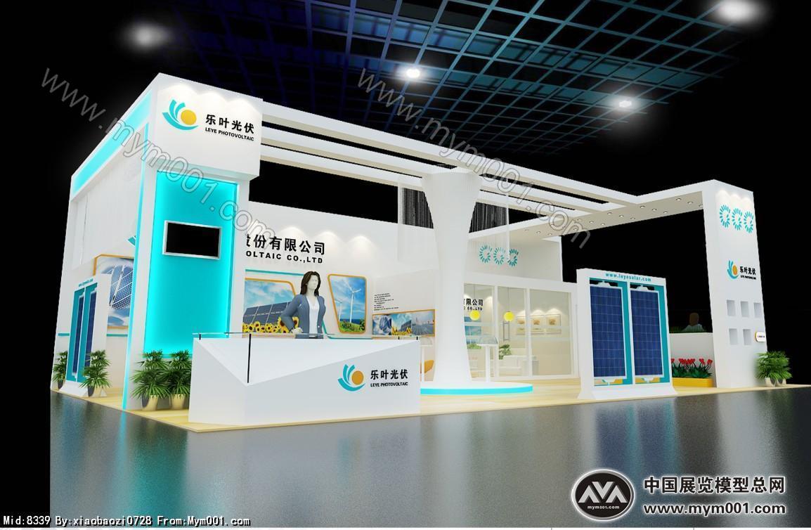 乐叶展览模型