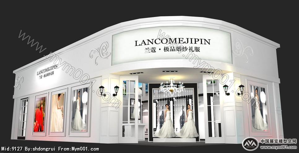兰蔻展览模型