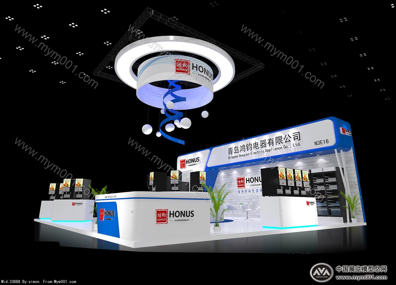 鸿钧展览模型图片