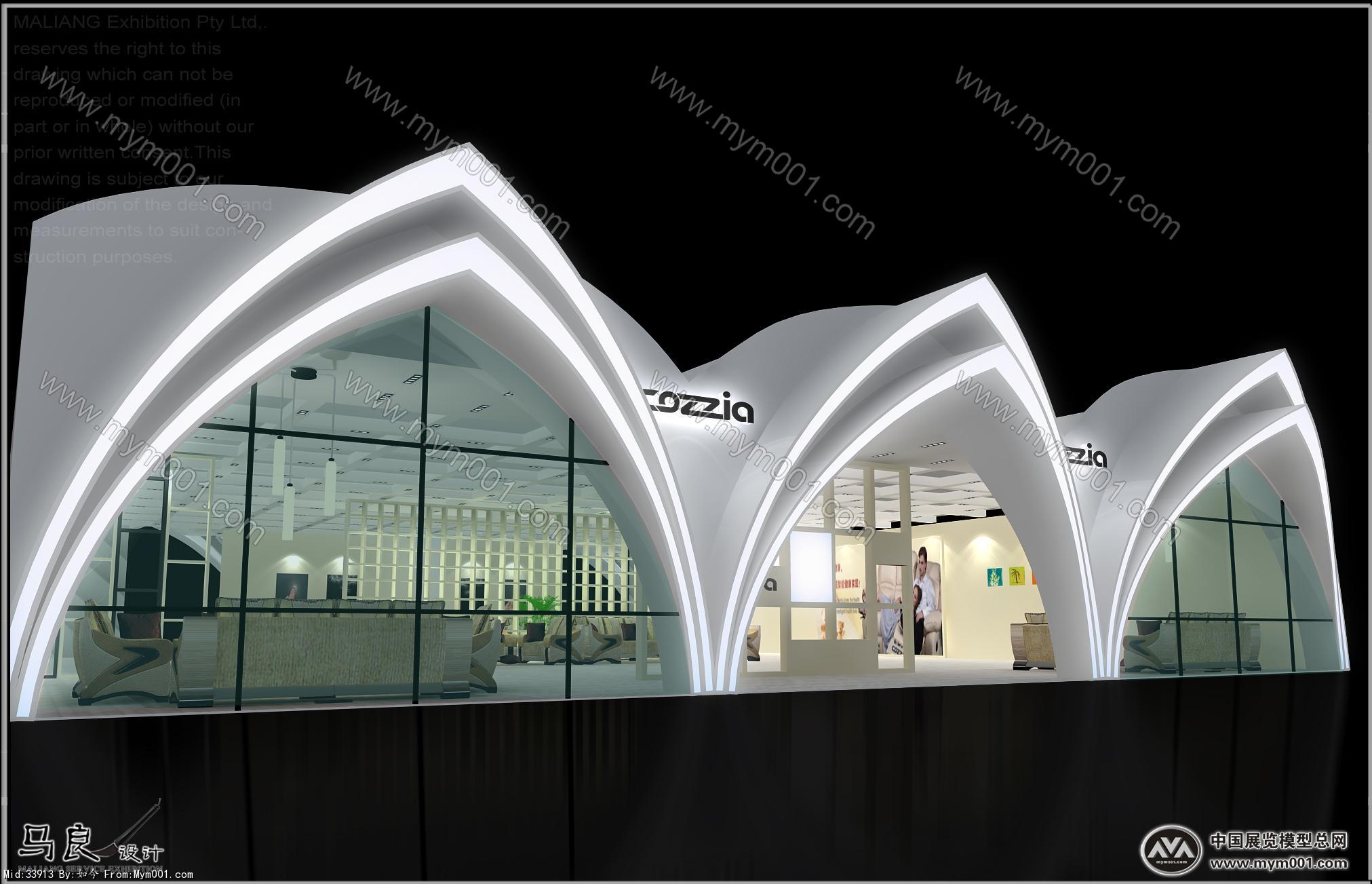康城家具展览模型图片