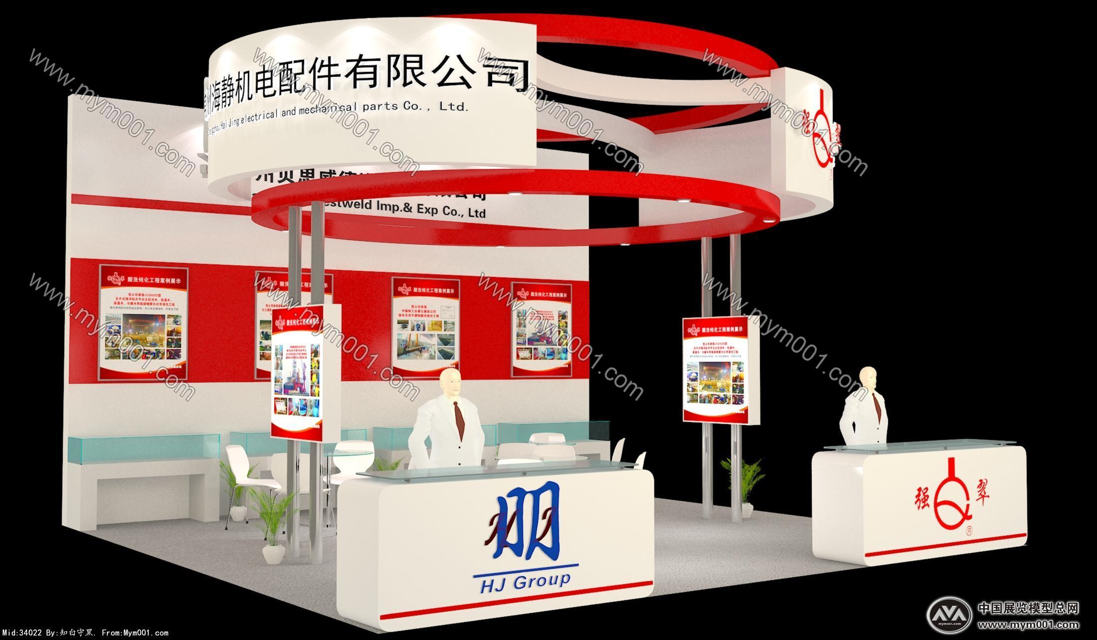 海静焊接展览模型图片