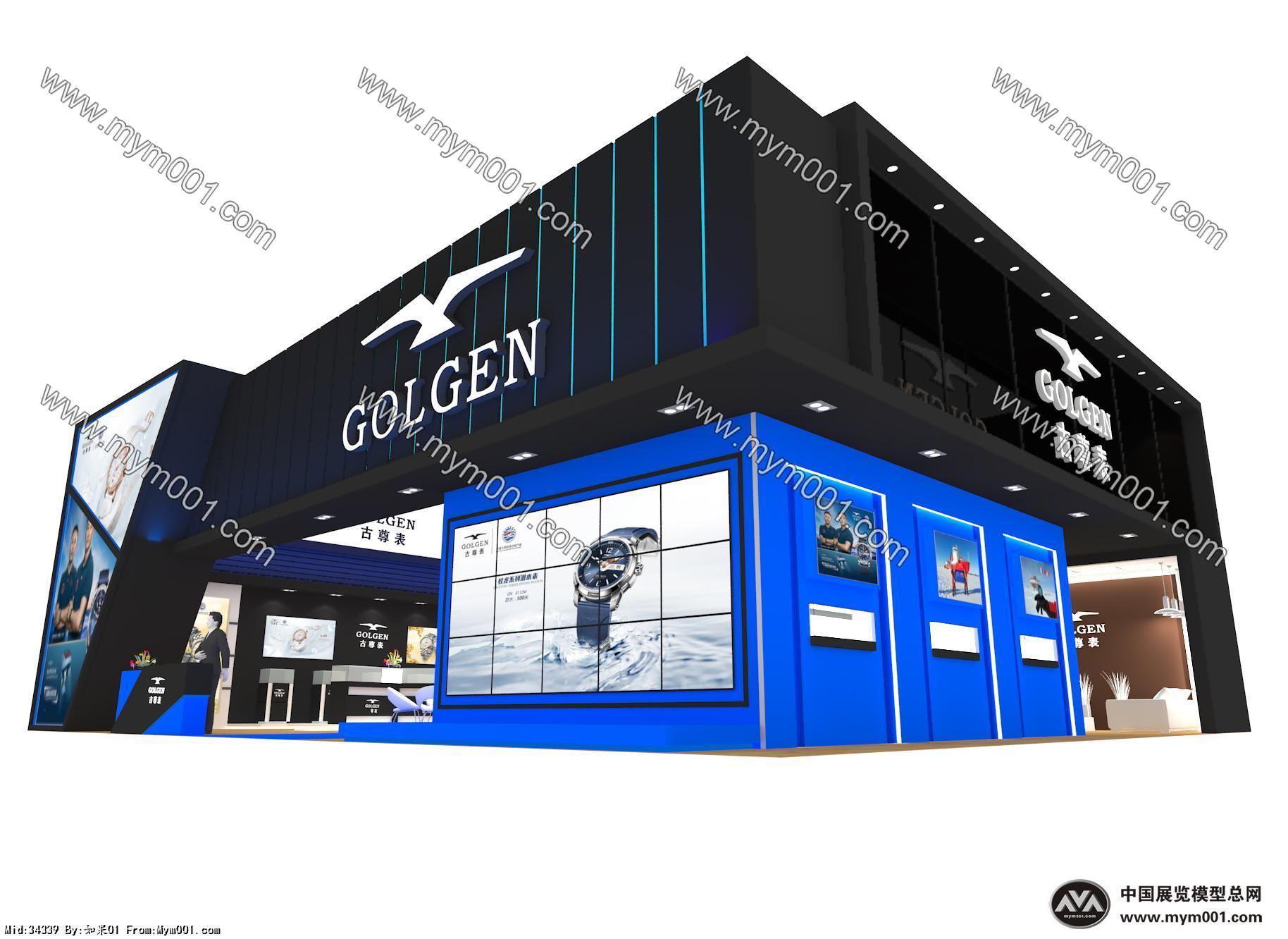 古尊展览模型图片
