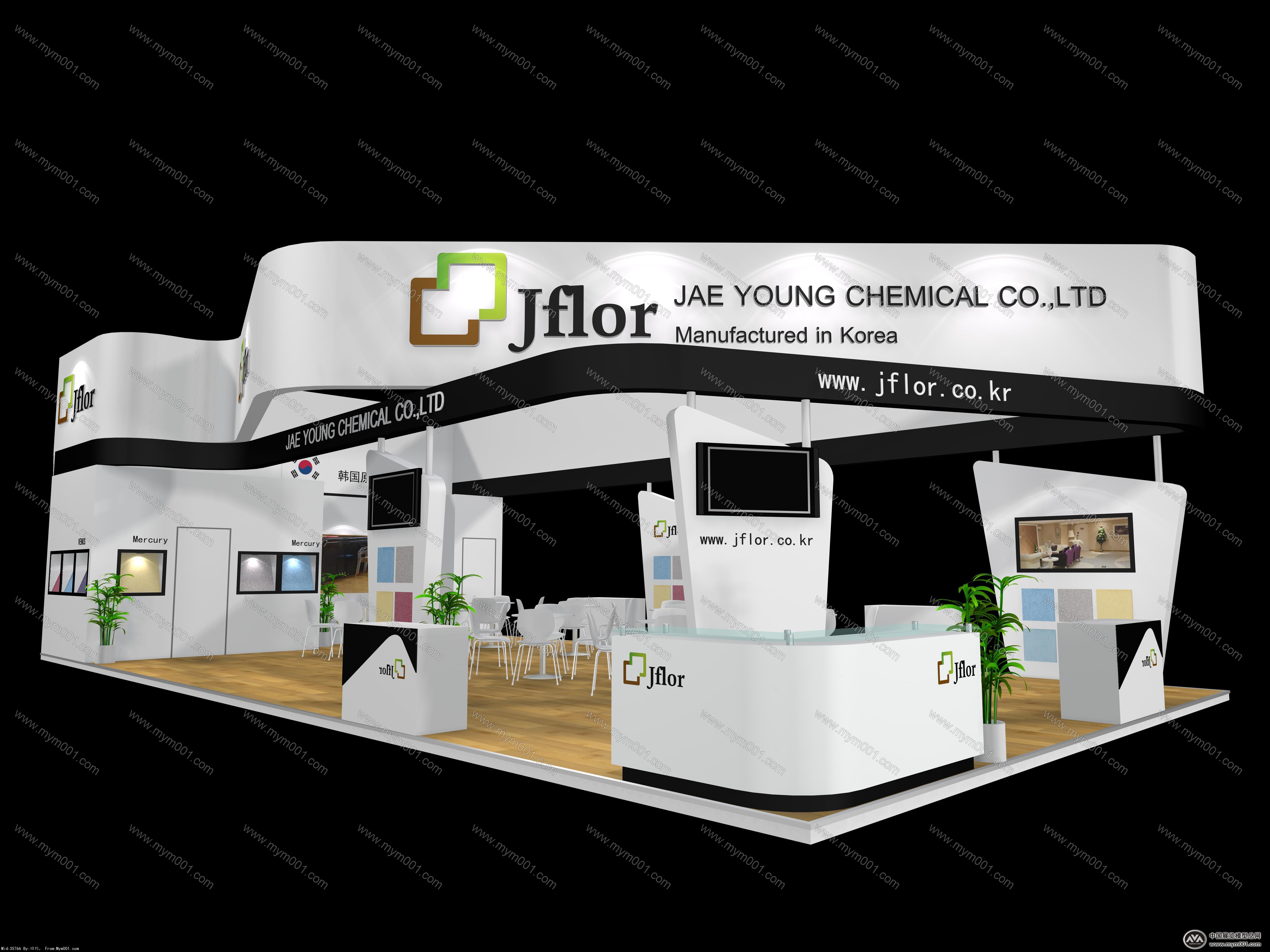 Jflor展览模型
