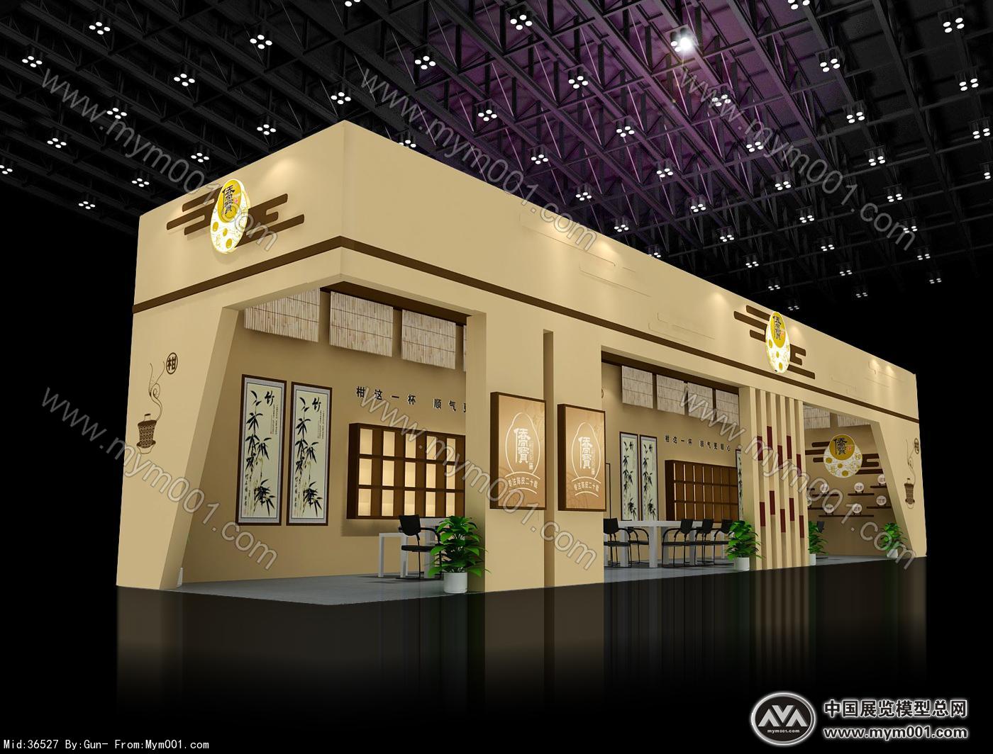 丽宫食品展览模型