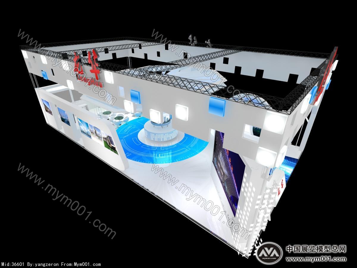 龙华展台模型